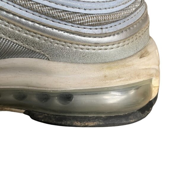 Rare 2014 Nike Air Max 97 Silver Bullet Size 5.5 - Picture 11 of 13